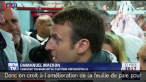 «Candidat de la feuille de paie» : Macron copie Montebourg, Valls et Hamon