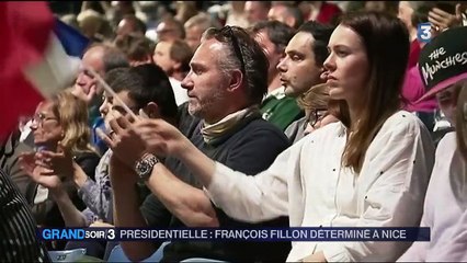 Présidentielle : François Fillon plus déterminé que jamais à Nice