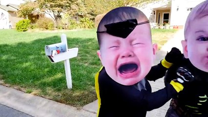 CRYING BABIES Superheroes in Real Life BIKE
