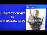 Unboxing & Hands On: The Witcher 3: Wild Hunt (PS4)