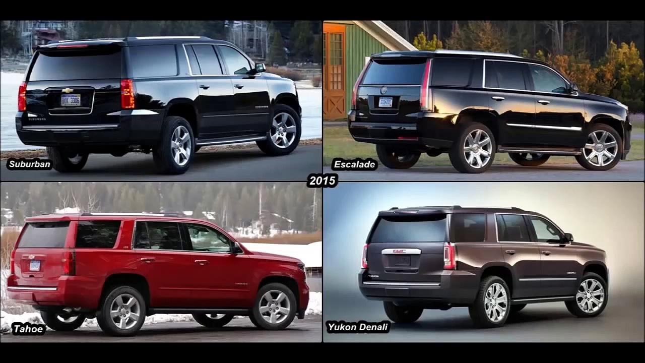 Chevrolet tahoe и suburban отличия
