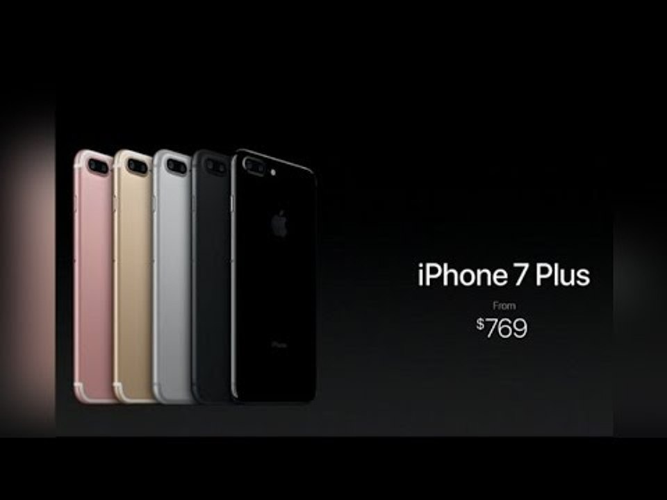 Apple iPhone 7, iPhone 7 plus launched : Airpod...