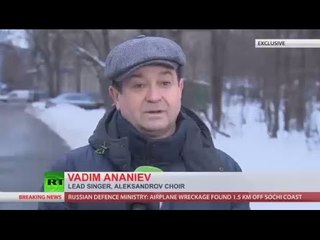 'I stayed home with child, shocked now': Singer from Alexandrov choir didn't board crashed plane