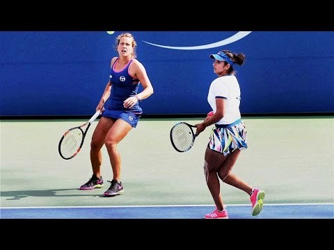 Sania Mirza-Barbara Strycova out of US Open, loses quarter finals| Oneindia News