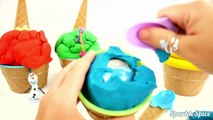 Learn Colors Clay Slime Ice Cream Cup Paw Patrol Surprise Egg Toy Play Doh Finger Nursery