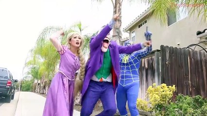 Bad Baby Rapunzel GOES to JAIL! w_ SpiderBaby Police & Minnie Mouse in Real Life-ijyTs9c