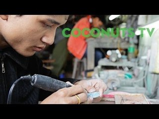 The world's largest jade market in Mandalay, Myanmar