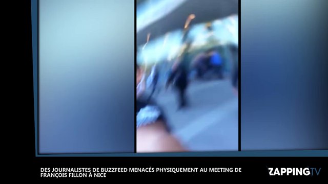François Fillon : Deux journalistes violemment agressés à son meeting de Nice