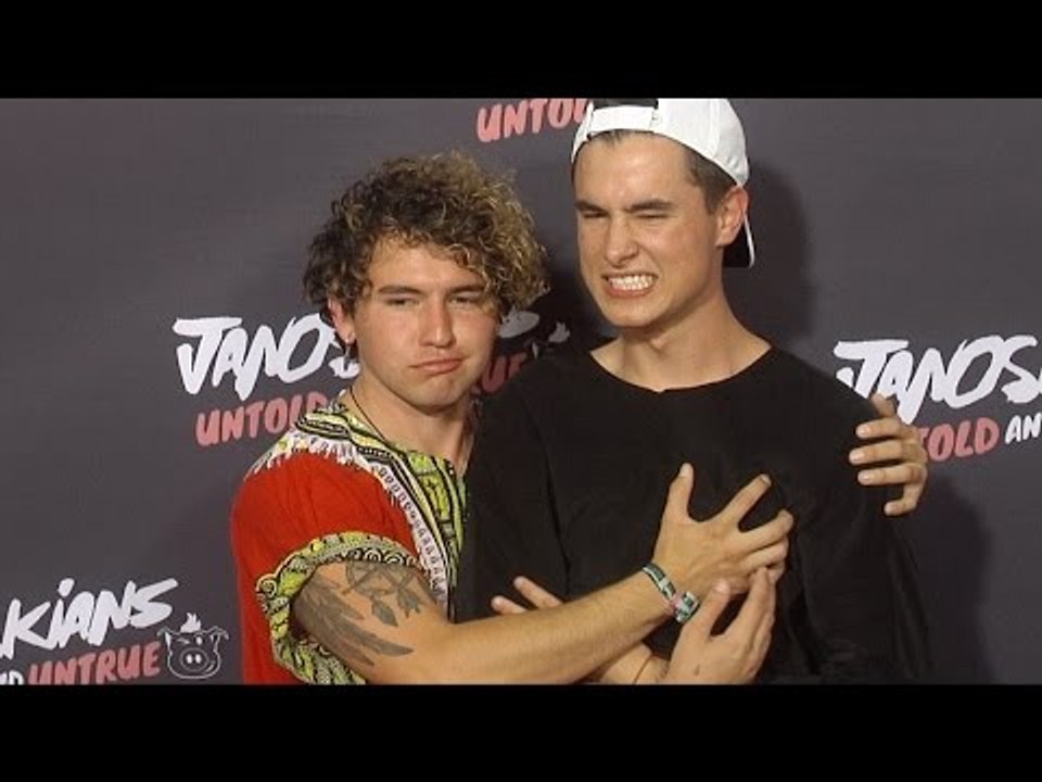 Jc Caylen & Kian Lawley // "Janoskians Untold and Untrue" Red Carpet Premiere