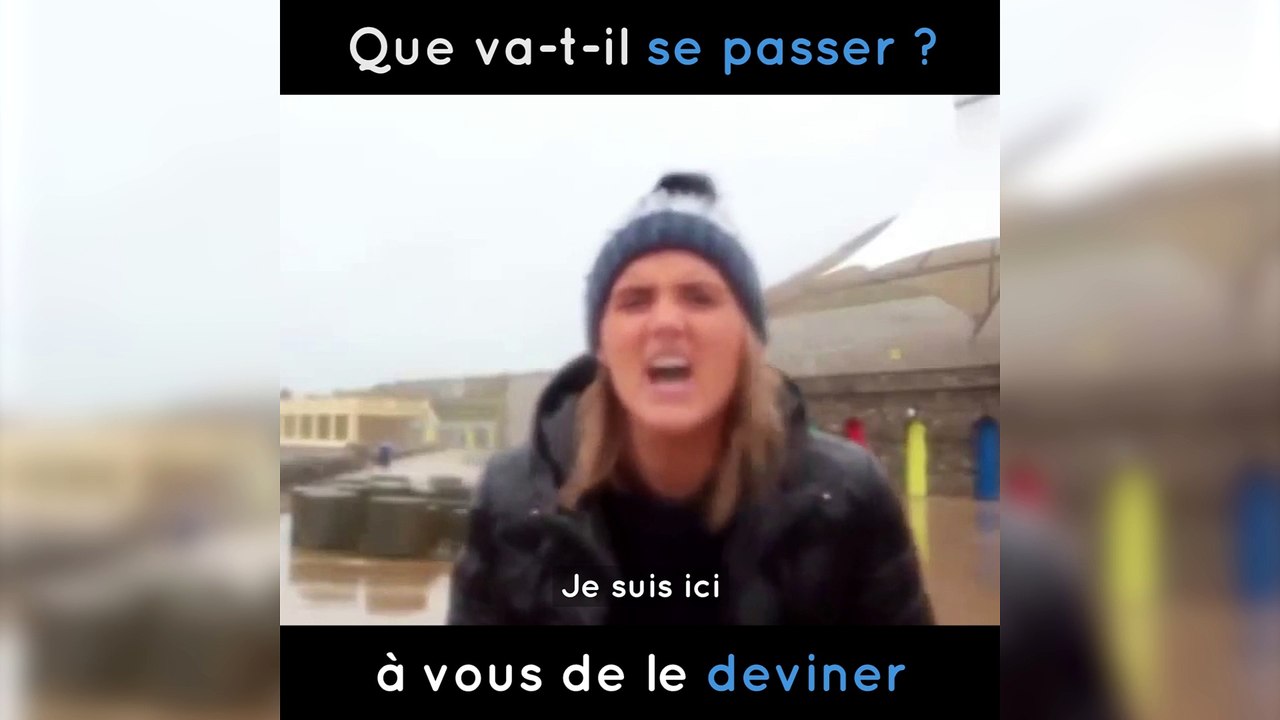 Cette femme tourne une vidéo... C’est alors que...