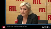 Marine Le Pen se moque du soutien de son père, Jean-Marie Le Pen