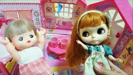 メルちゃん 新しいお友だちが来たよ！ブライスドール おめめが変わるよ！❤ 人形 ごっこ 遊び トイキッズ 子供向け おもちゃ アニメ キッズ Toy