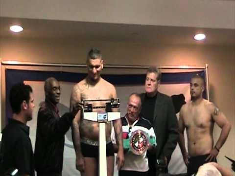 Chris Arreola vs. Manuel Quezada weigh in