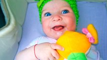 Cute Baby Blowing Raspberries. Little girl blowing raspberries fun