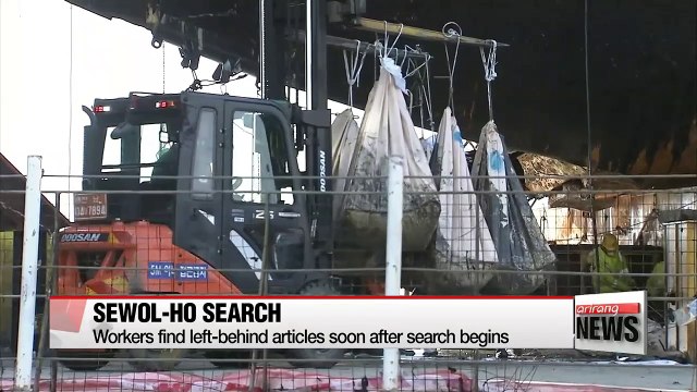 Search for nine missing passengers of Sewol-ho ferry begins