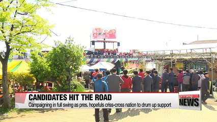 Presidential hopefuls run campaign based on pledges