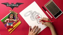 How To Draw a Wonder Woman! The Lego Batman M