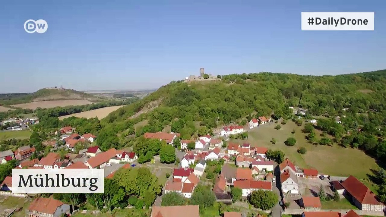 #dailydrone: burgruinen in thüringen | dw deutsch