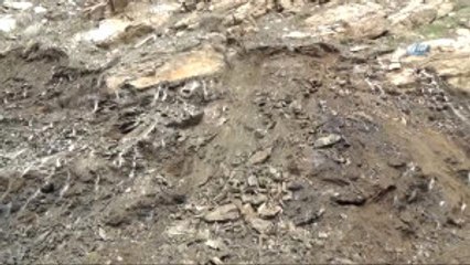 Gazeteciler ve İşçiler Ölümden Döndü...heyelan Anı Kamerada