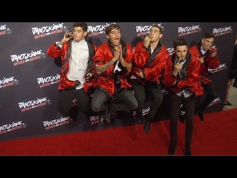 Janoskians In Robe & Pipe // Janoskians Untold and Untrue Red Carpet Premiere