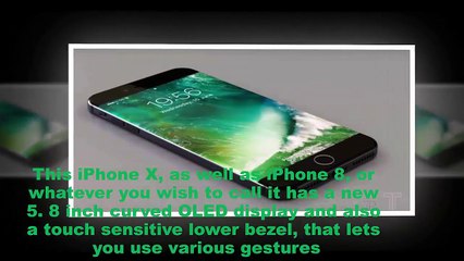 iPhone X is the 2017 Anniversary 10 Year Model Everyone is Waiting for - Upcoming i Phone 2017