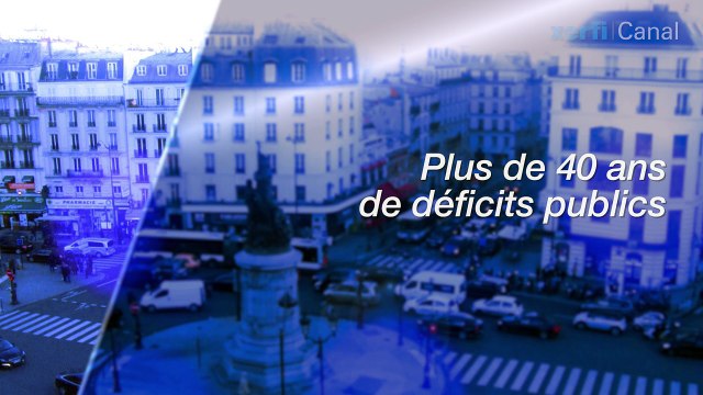 Plus de 40 ans de déficits publics [Le graphique Xerfi]