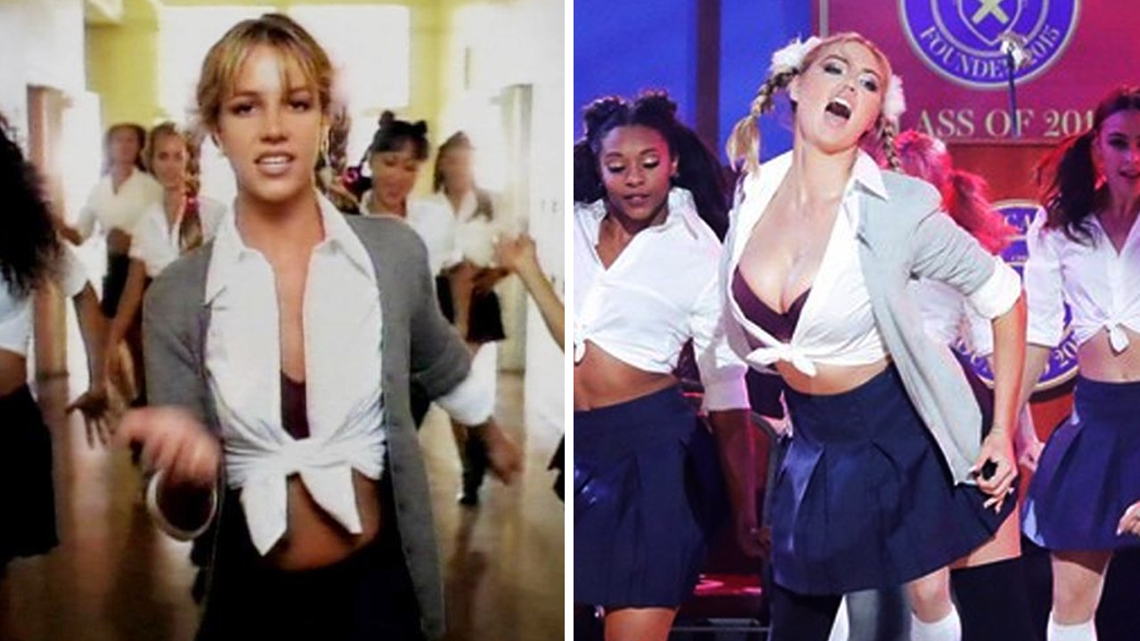 Kate Upton Channels Britney Spears' Baby One More Time for Lip Sync Battle