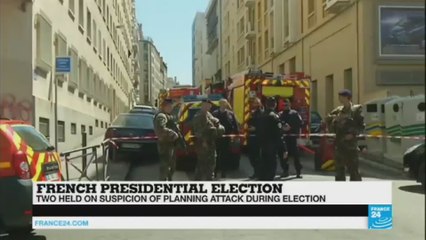 Police foil planned attack during French election