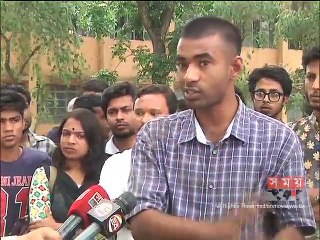 রাবিতে নিজেদের ভাস্কর্য নিজেরাই ভেঙ্গে প্রতিবাদ!