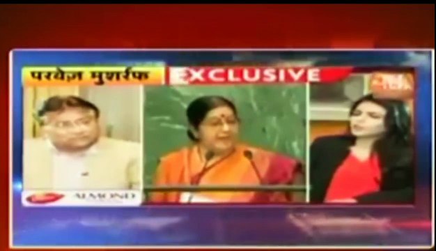 Pervez Musharraf The Real Lion Of Pakistan Shut's The Mouth Of Indian Anchor
