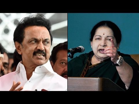 Jayalalithaa & Stalin engage in verbal war, chaos in Tamil Nadu assembly |Oneindia News