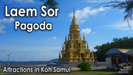 Laem Sor Pagoda on Koh Samui Island