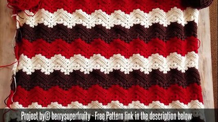 Crochet 6-Day Kid Blanket Free Pattern