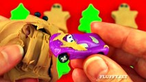 Gingerbread Cookies & Christmas Tree Play-Doh Surprise Eggs Toy Story Lalaloopsy Spongebob Fluft