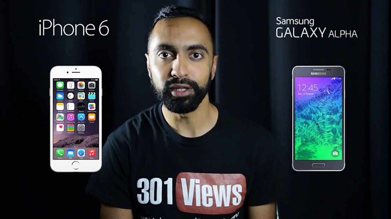 iPhone 6 vs Samsung Galaxy Alpha