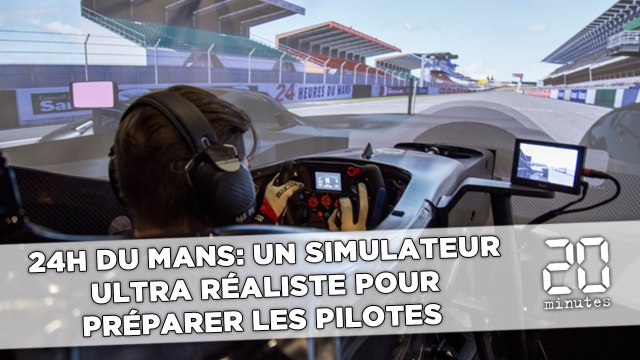 24h du Mans: Un simulateur ultra réaliste pour préparer les nouveaux pilotes