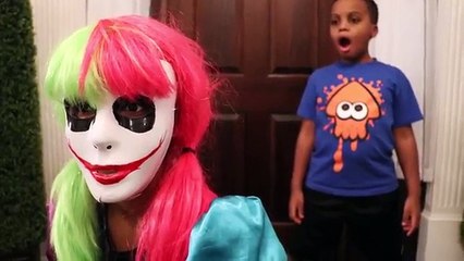 Bad Baby Shasha Becomes Joker Girl! - Shiloh Crazy Pranks