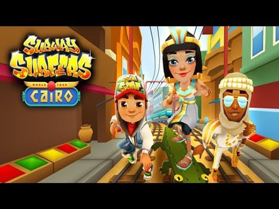 Subway Surfers: Cairo - Sony Xperia Z2 Gameplay