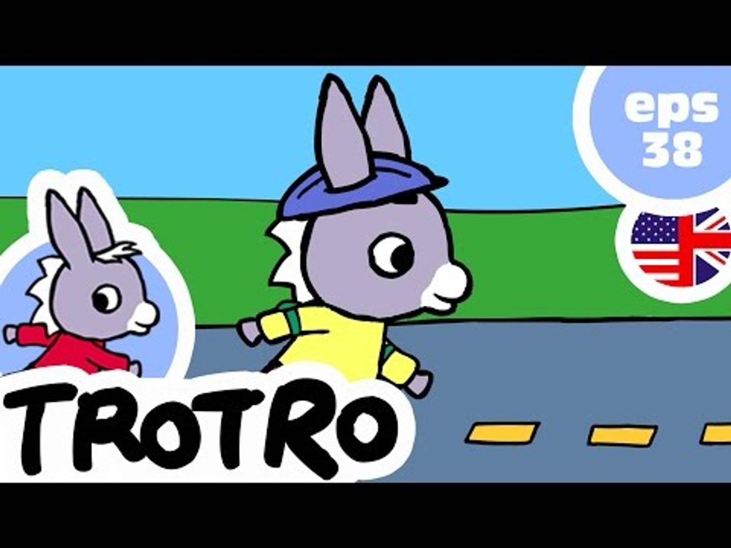 TROTRO - EP38 - Trotro goes rollerskating - Vidéo Dailymotion