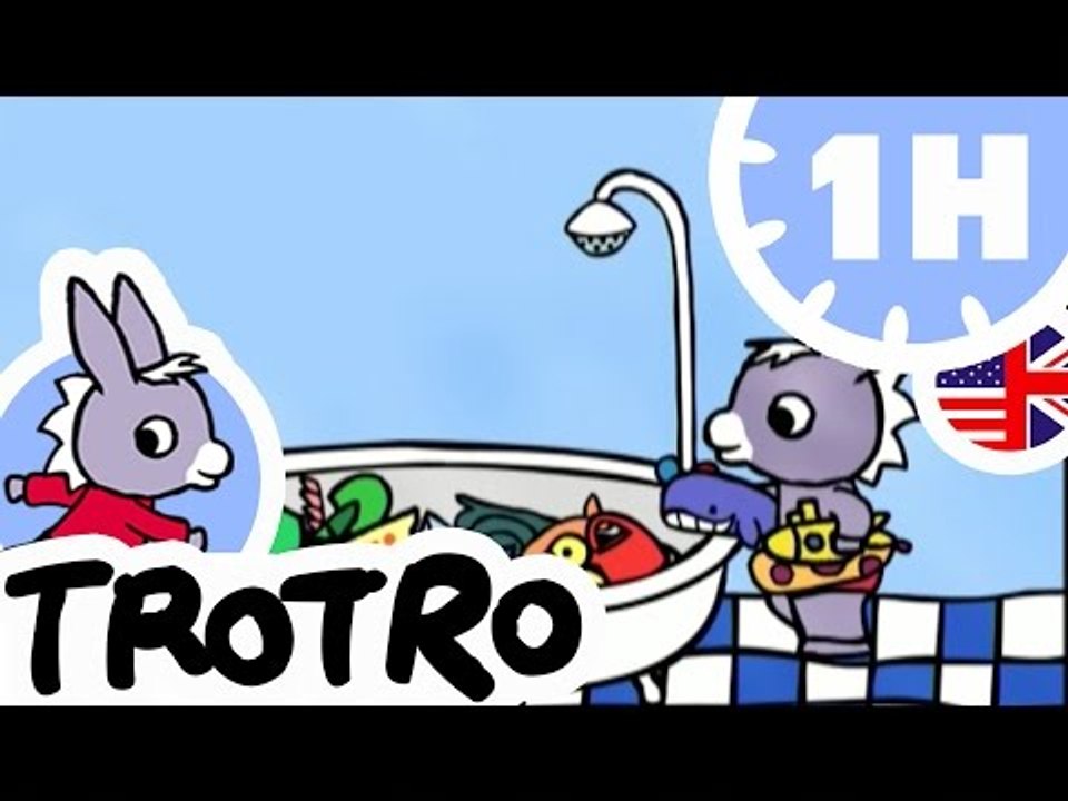 TROTRO - 1 hour - Compilation #02 - Trotro washes by himself