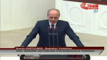 Ohal'in Uzatılmasına İlişkin Tezkere Meclis'te Görüşülüyor