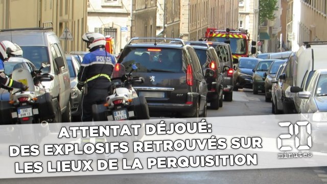 Attentat déjoué: Des explosifs retrouvés sur les lieux de la perquisition