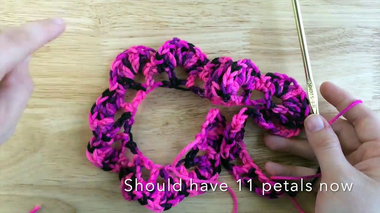 How to Crochet a Rose - Easy Beginner Friendly