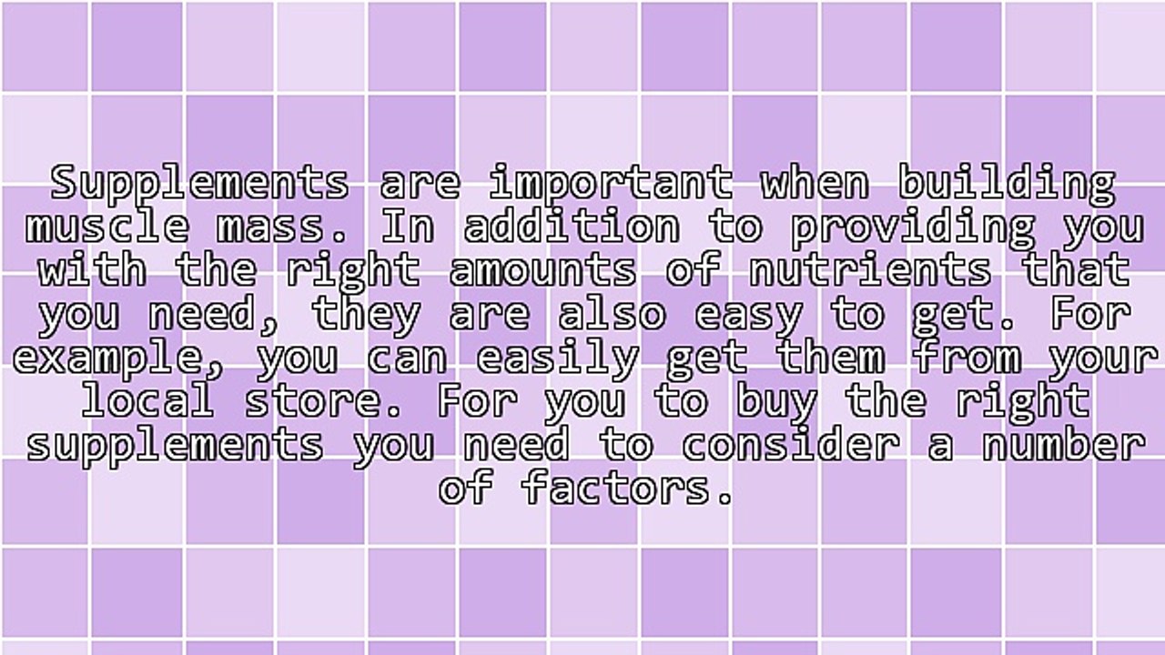 3 Factors To Consider When Buying Muscle Building Supplements