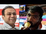 Virender Sehwag's tweets on Yogeshwar Dutt will make you ROFL | Oneindia News