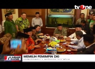 Ahok-Djarot Datangi Kantor PBNU
