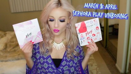 Sephora Play Unboxing - March + April | MissYarmosh