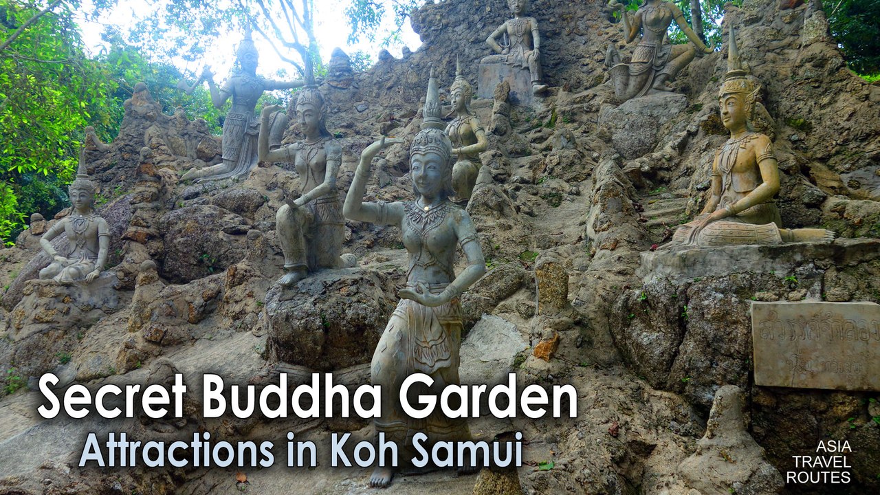 Secret Buddha Garden in Koh Samui