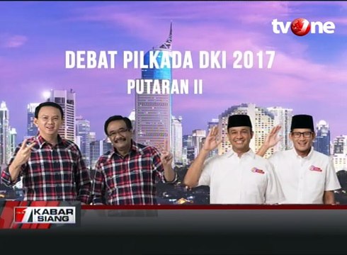 Agenda Debat Pilkada DKI Putaran II, 12 April 2017