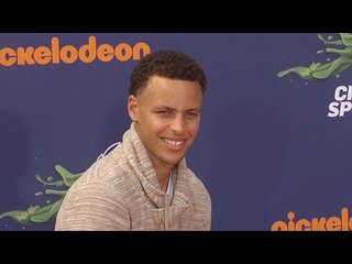 Stephen Curry // Kids' Choice Sports 2015 Orange Carpet Arrivals
